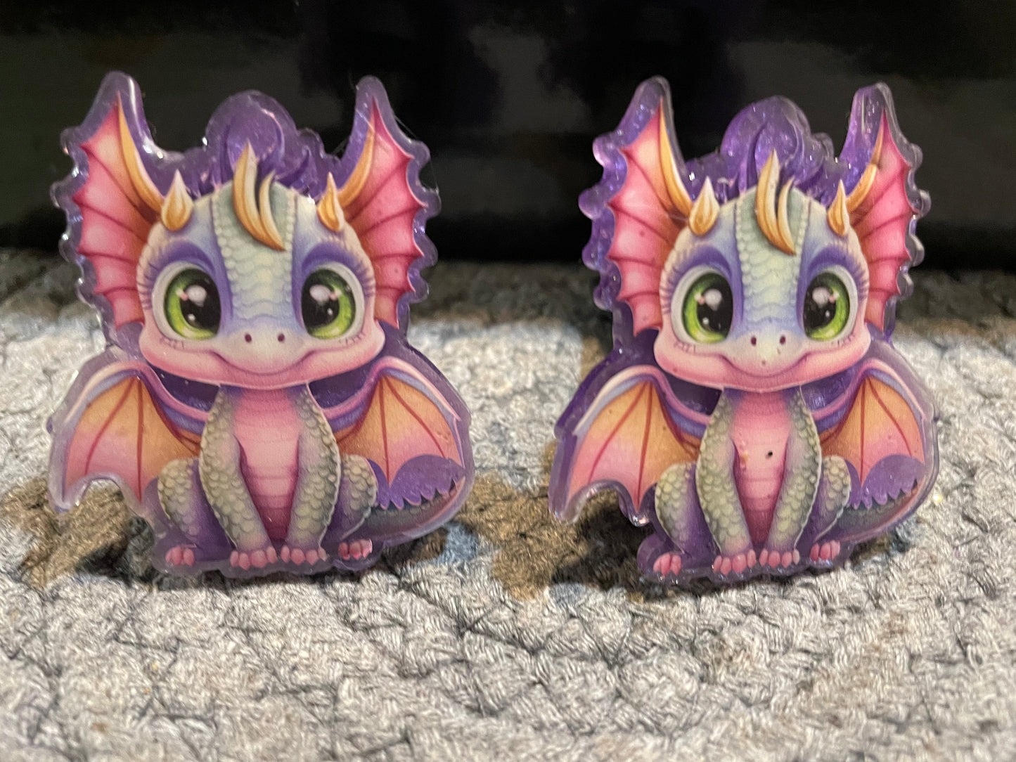 Dragon Charm Car Vent Clip